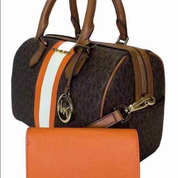 BUNDLE💞NWT Michael Kors Satchel & Wallet - Picture 9 of 14